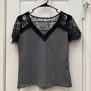 Cute spandex mix top